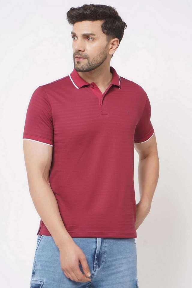 structured cotton polo mens t-shirt