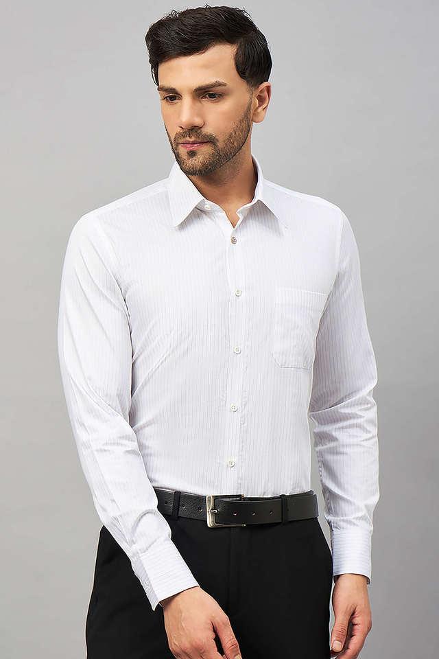 stripes cotton mens formal wear shirt