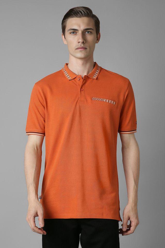 solid cotton polo mens t-shirt