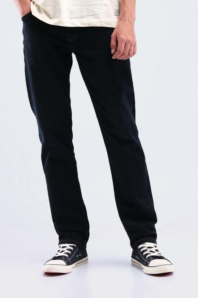 light wash polyester straight fit mens jeans