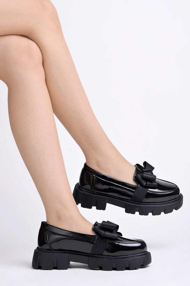 patent slip-on womens loafers