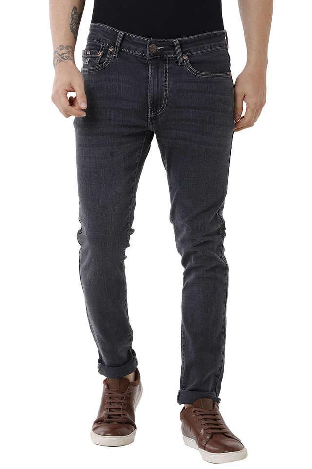 clean look cotton slim fit mens jeans