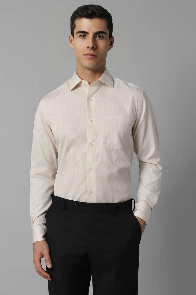 checks cotton regular fit mens formal wear shirt