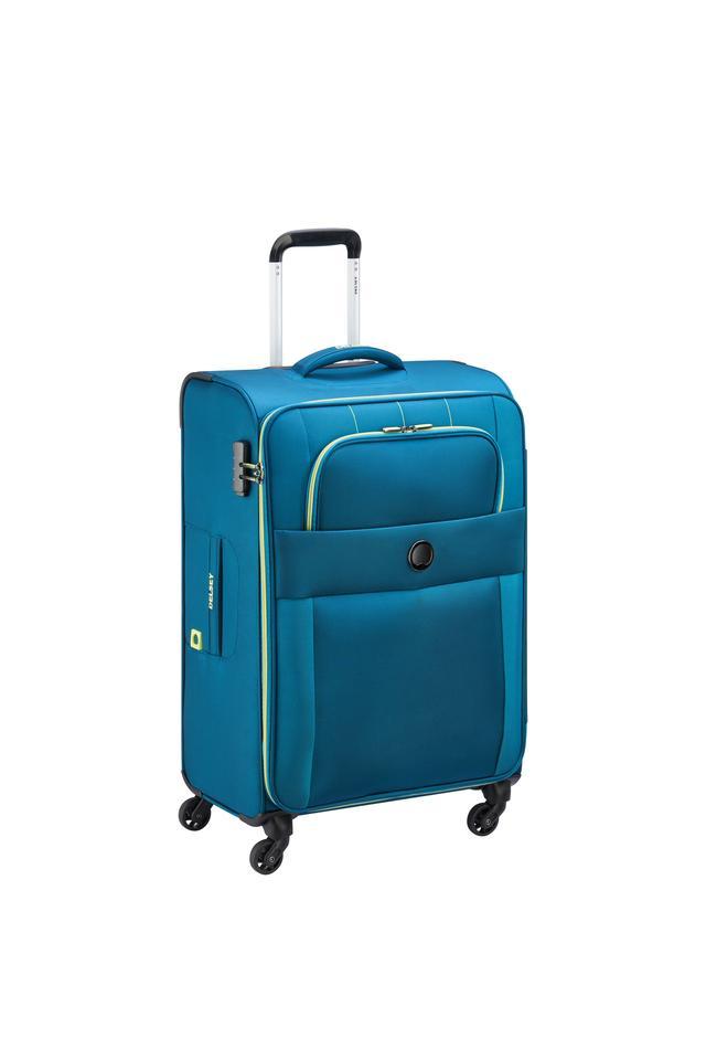 solid cuzco combination lock 4 wheels trolley