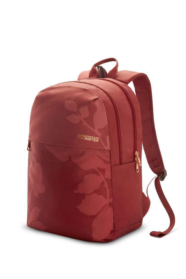 polyester zip closure unisex backpack - bella 2.0 - maroon