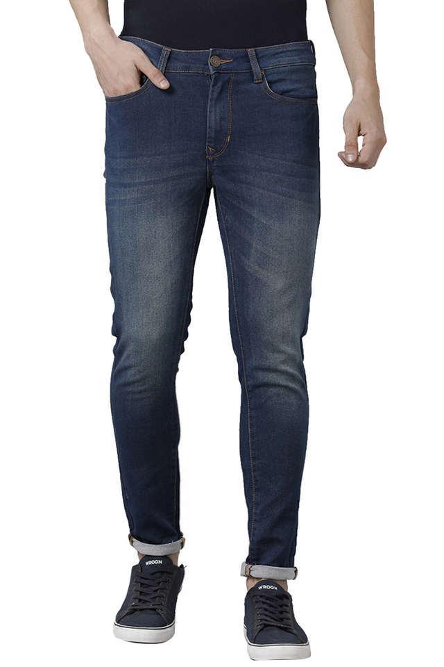 clean look cotton slim fit mens jeans