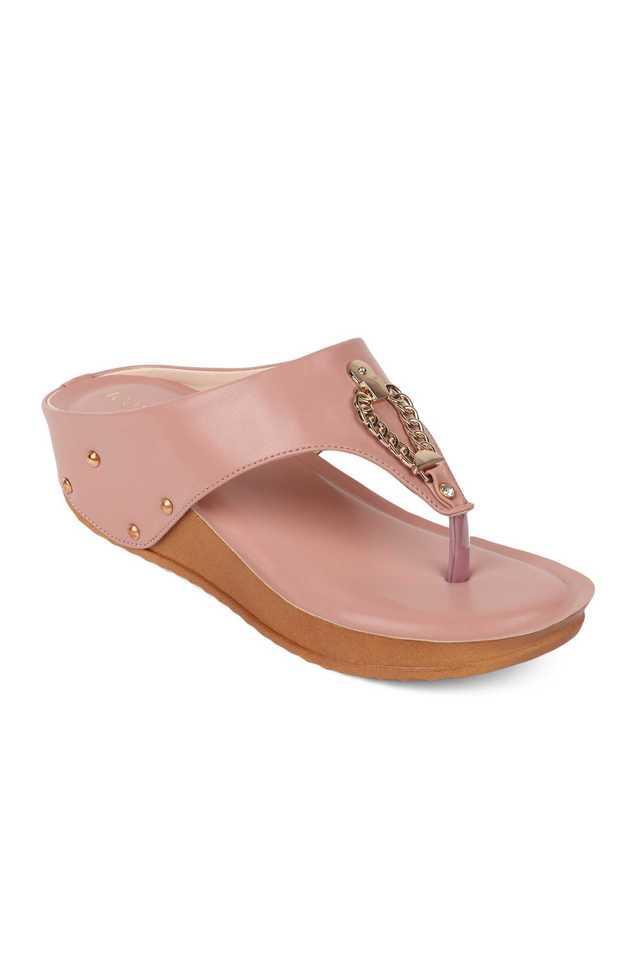 synthetic slipon womens casual sandals