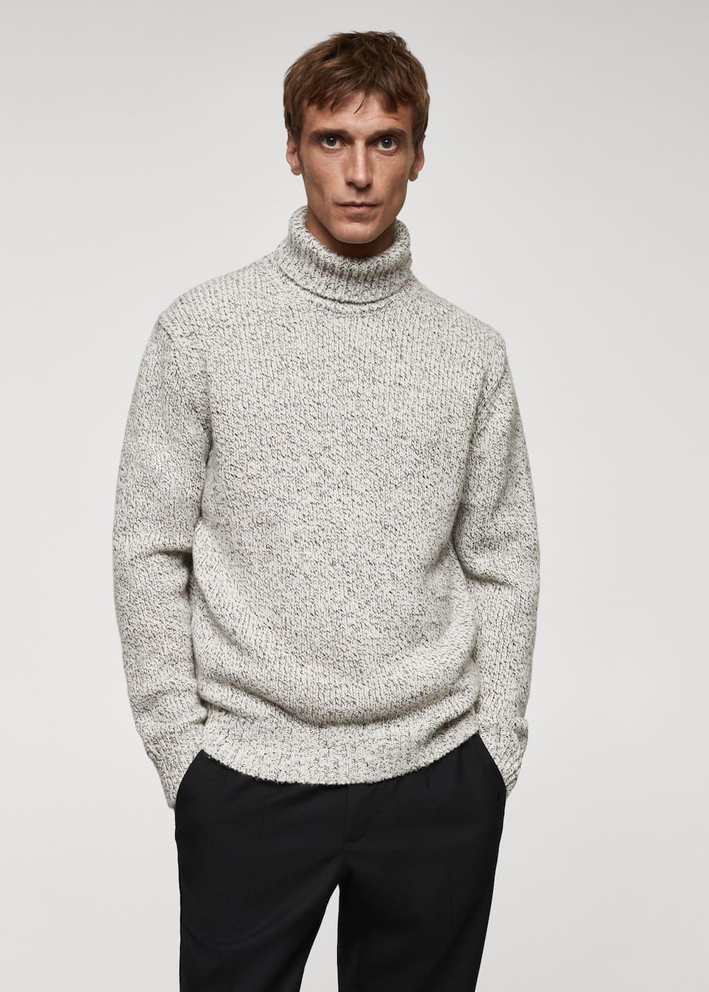 wool turtleneck sweater