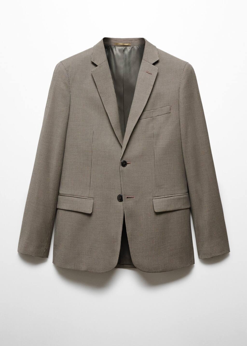 super slim-fit suit jacket in stretch fabric