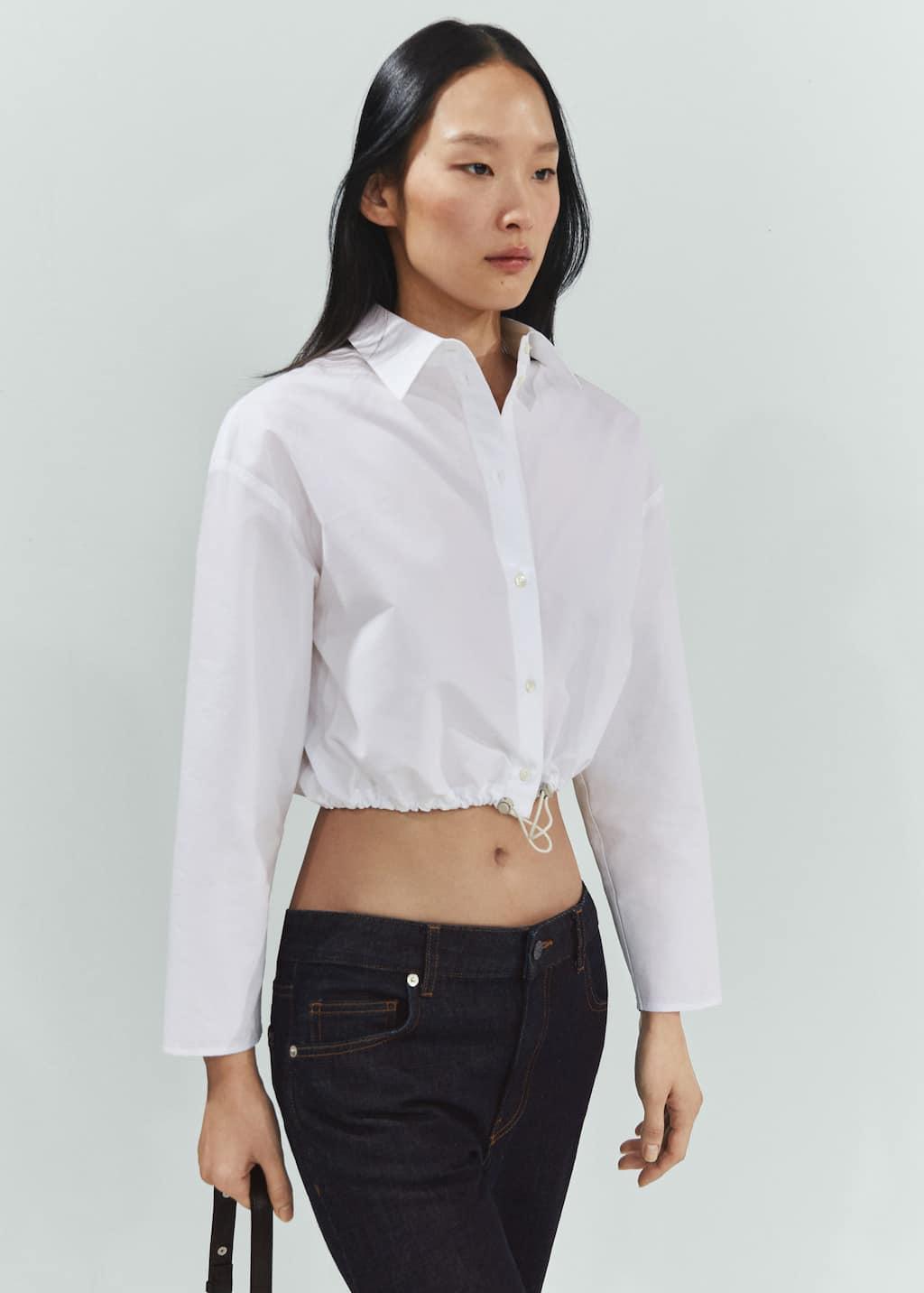 cotton parachute shirt